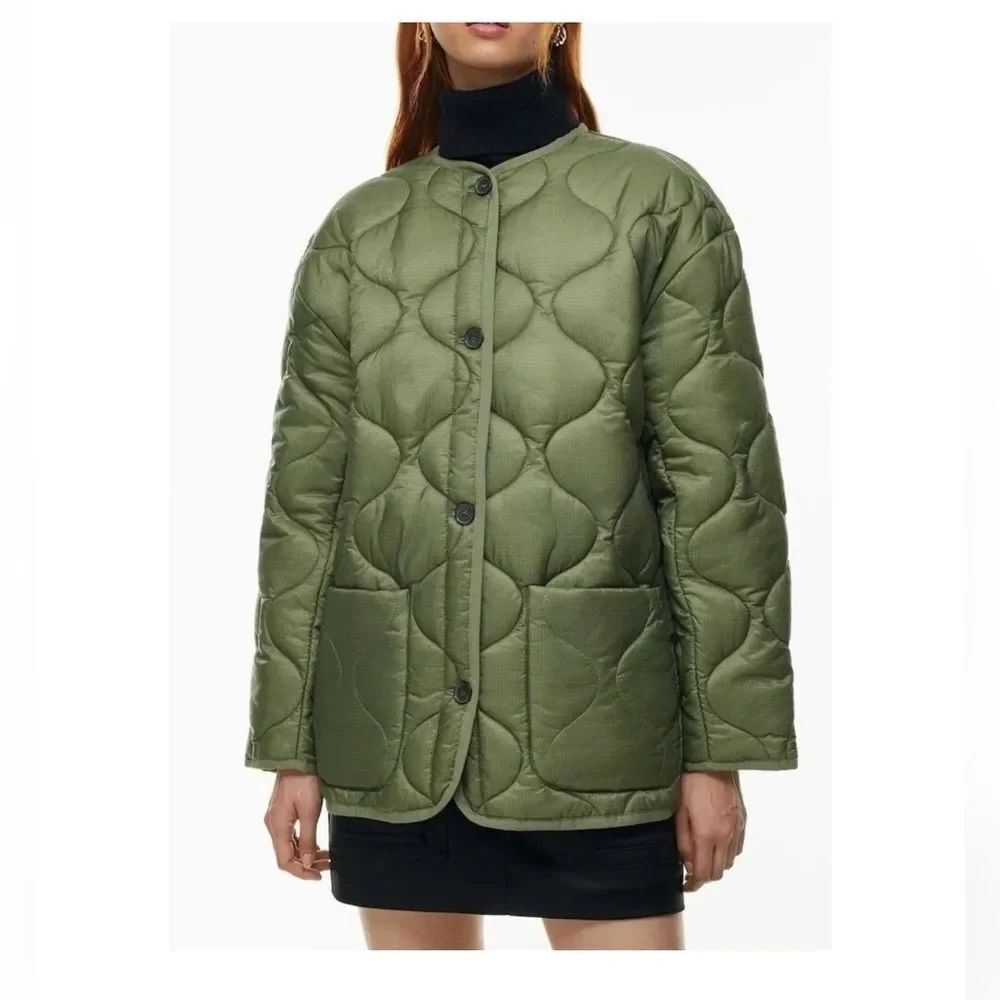 NWT Aritzia Evergreen Quilted Jacket